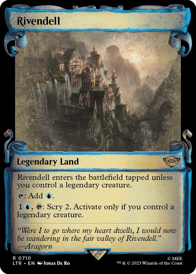 Image for Rivendell (Showcase Scrolls) (710) [Universes Beyond: The Lord of the Rings: Tales of Middle-earth] - Magic: The Gathering