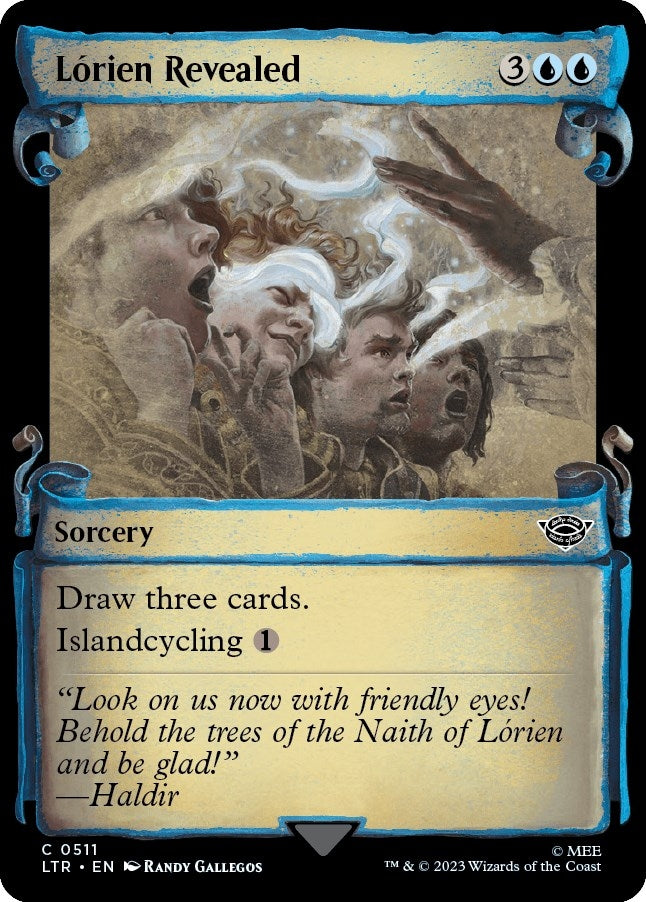 Image for Lorien Revealed (Showcase Scrolls) (511) [Universes Beyond: The Lord of the Rings: Tales of Middle-earth] - Magic: The Gathering