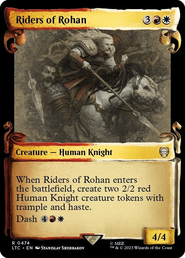 Image for Riders of Rohan (Showcase Scrolls) (474) [The Lord of the Rings: Tales of Middle-earth] - Magic: The Gathering