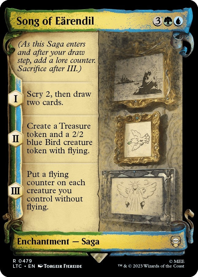 Image for Song of Earendil (Showcase Scrolls) (479) [The Lord of the Rings: Tales of Middle-earth] - Magic: The Gathering