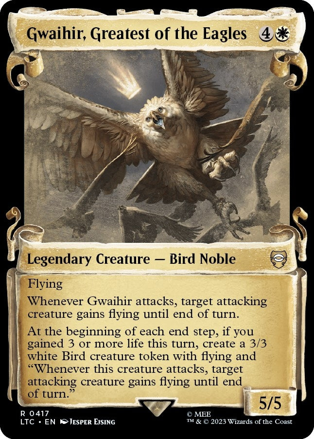 Image for Gwaihir, Greatest of the Eagles (Showcase Scrolls) (417) [The Lord of the Rings: Tales of Middle-earth] - Magic: The Gathering