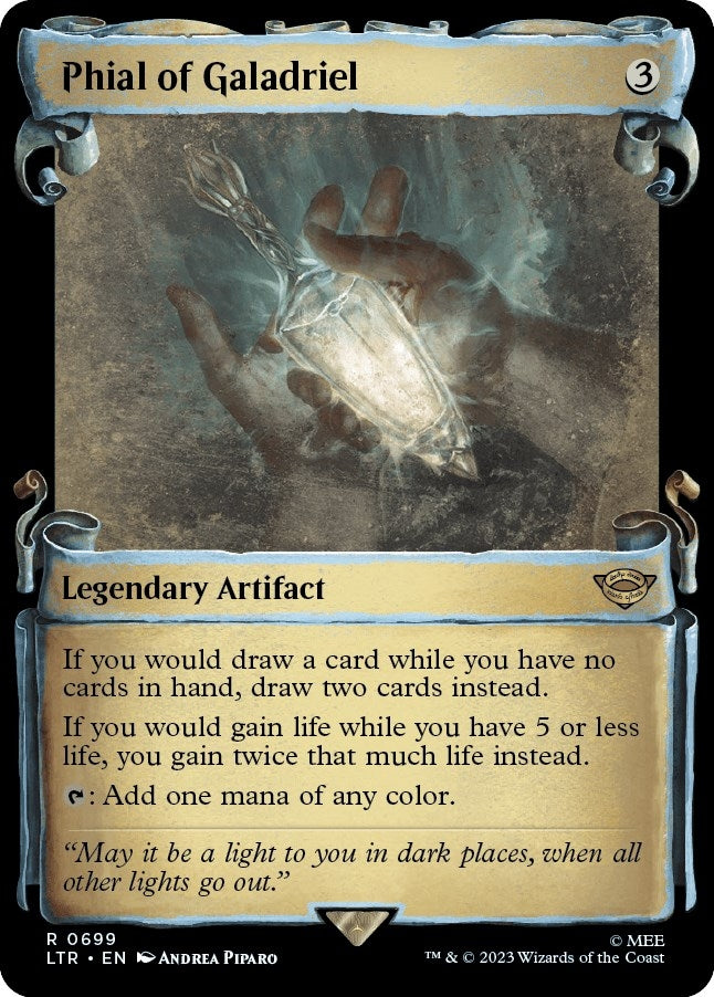 Image for Phial of Galadriel (Showcase Scrolls) (699) [Universes Beyond: The Lord of the Rings: Tales of Middle-earth] - Magic: The Gathering