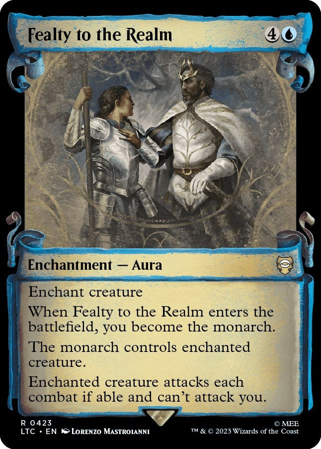 Image for Fealty to the Realm (Showcase Scrolls) (423) [The Lord of the Rings: Tales of Middle-earth] - Magic: The Gathering