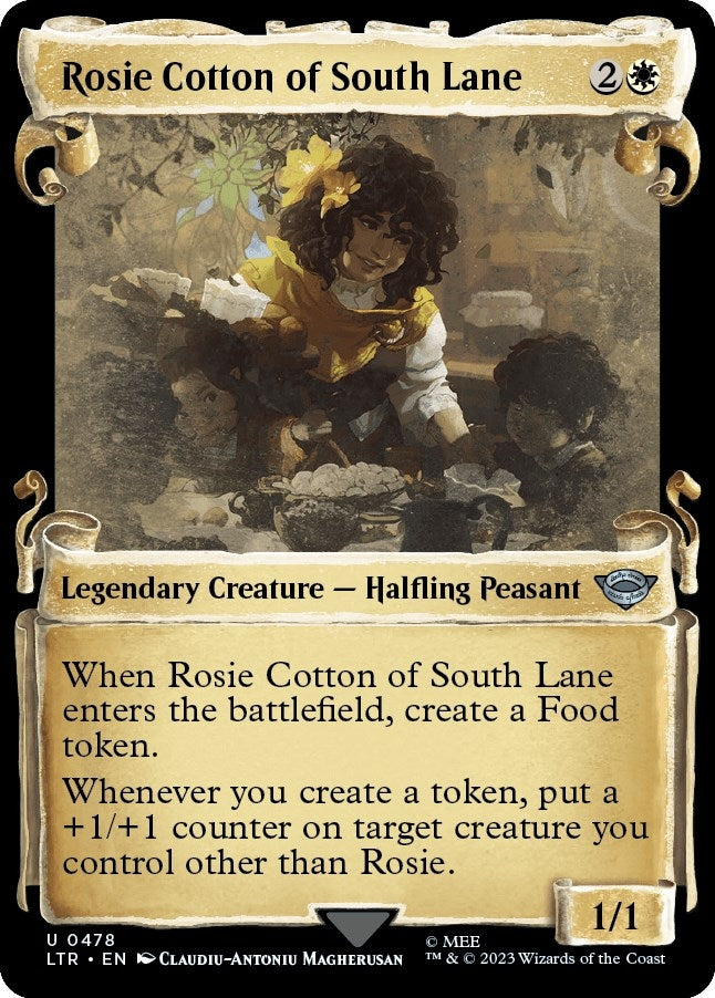 Image for Rosie Cotton of South Lane (Showcase Scrolls) (478) [Universes Beyond: The Lord of the Rings: Tales of Middle-earth] - Magic: The Gathering