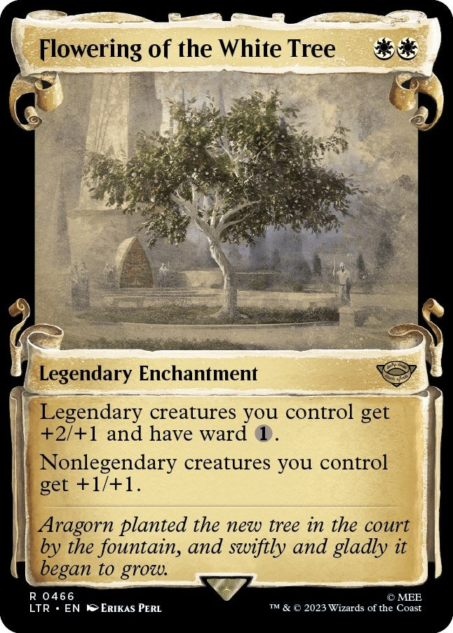 Image for Flowering of the White Tree (Showcase Scrolls) (466) [Universes Beyond: The Lord of the Rings: Tales of Middle-earth] - Magic: The Gathering