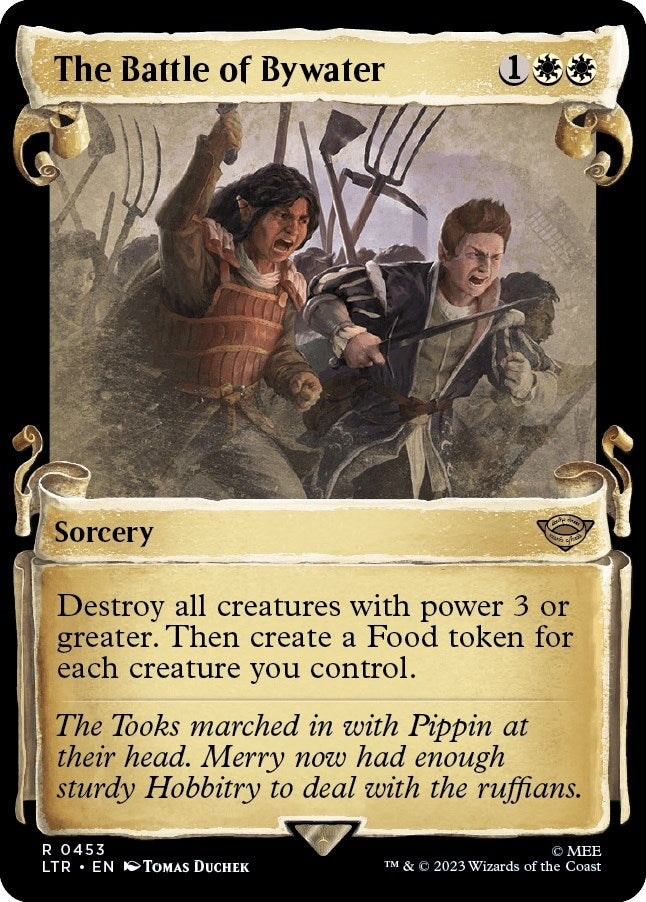 Image for The Battle of Bywater (Showcase Scrolls) (453) [Universes Beyond: The Lord of the Rings: Tales of Middle-earth] - Magic: The Gathering