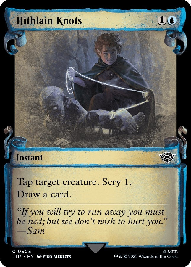 Image for Hithlain Knots (Showcase Scrolls) (505) [Universes Beyond: The Lord of the Rings: Tales of Middle-earth] - Magic: The Gathering