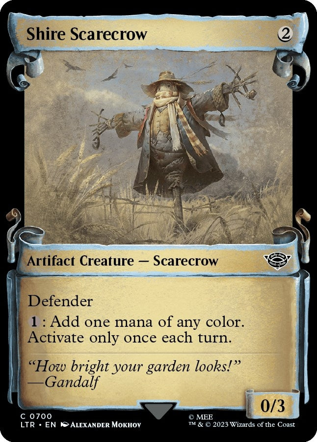 Image for Shire Scarecrow (Showcase Scrolls) (700) [Universes Beyond: The Lord of the Rings: Tales of Middle-earth] - Magic: The Gathering