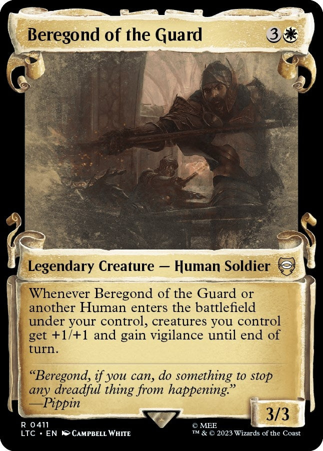 Image for Beregond of the Guard (Showcase Scrolls) (411) [The Lord of the Rings: Tales of Middle-earth] - Magic: The Gathering