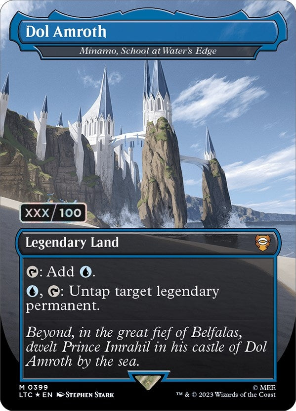 Image for Dol Amroth - Minamo, School at Water's Edge (Serial Numbered) (399) [The Lord of the Rings: Tales of Middle-earth] - Magic: The Gathering