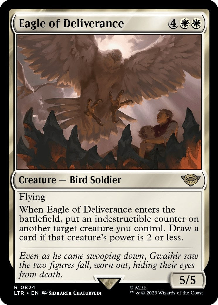 Image for Eagle of Deliverance (824) [Universes Beyond: The Lord of the Rings: Tales of Middle-earth] - Magic: The Gathering