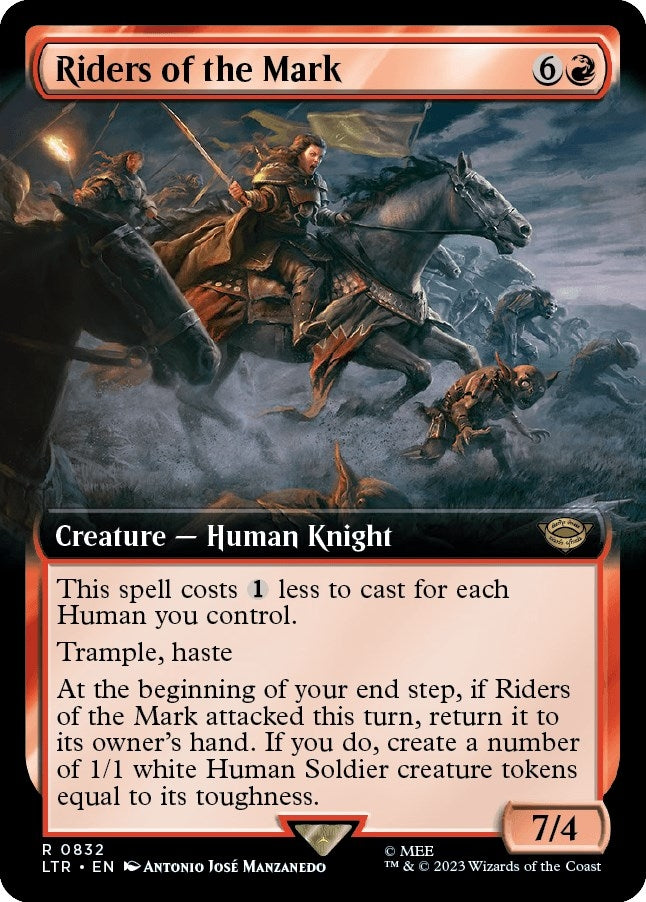 Image for Riders of the Mark (Extended Art) (832) [Universes Beyond: The Lord of the Rings: Tales of Middle-earth] - Magic: The Gathering