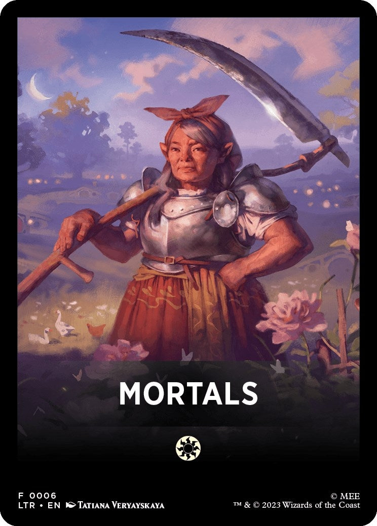 Image for Mortals Theme Card (6) [Universes Beyond: The Lord of the Rings: Tales of Middle-earth] - Magic: The Gathering