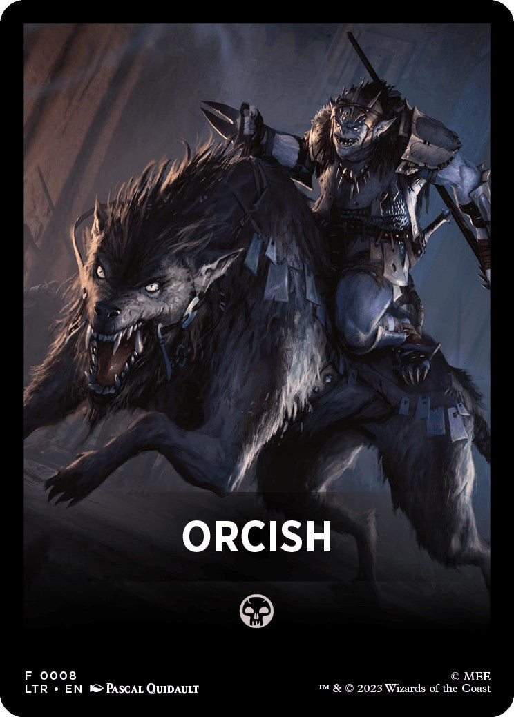 Image for Orcish Theme Card (8) [Universes Beyond: The Lord of the Rings: Tales of Middle-earth] - Magic: The Gathering