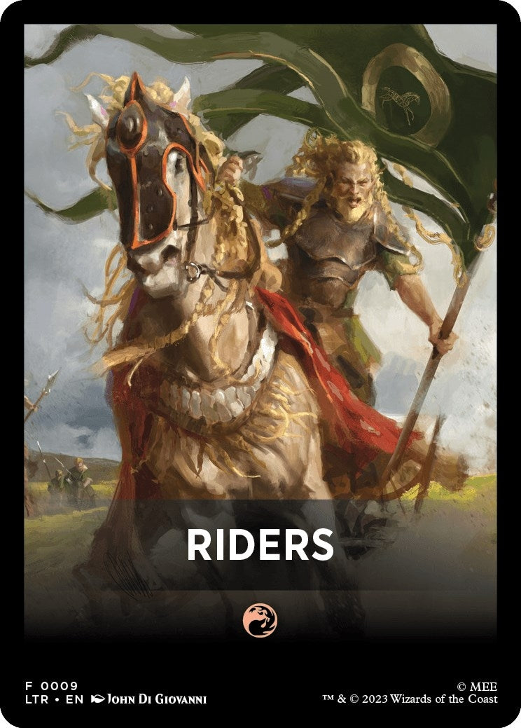 Image for Riders Theme Card (9) [Universes Beyond: The Lord of the Rings: Tales of Middle-earth] - Magic: The Gathering