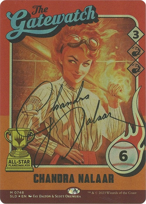 Image for Chandra Nalaar (748) (Autographed) (748) [Secret Lair Drop Series] - Magic: The Gathering
