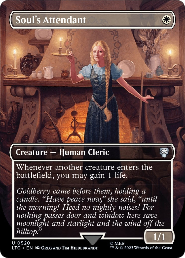 Image for Soul's Attendant (Borderless) (520) [The Lord of the Rings: Tales of Middle-earth] - Magic: The Gathering