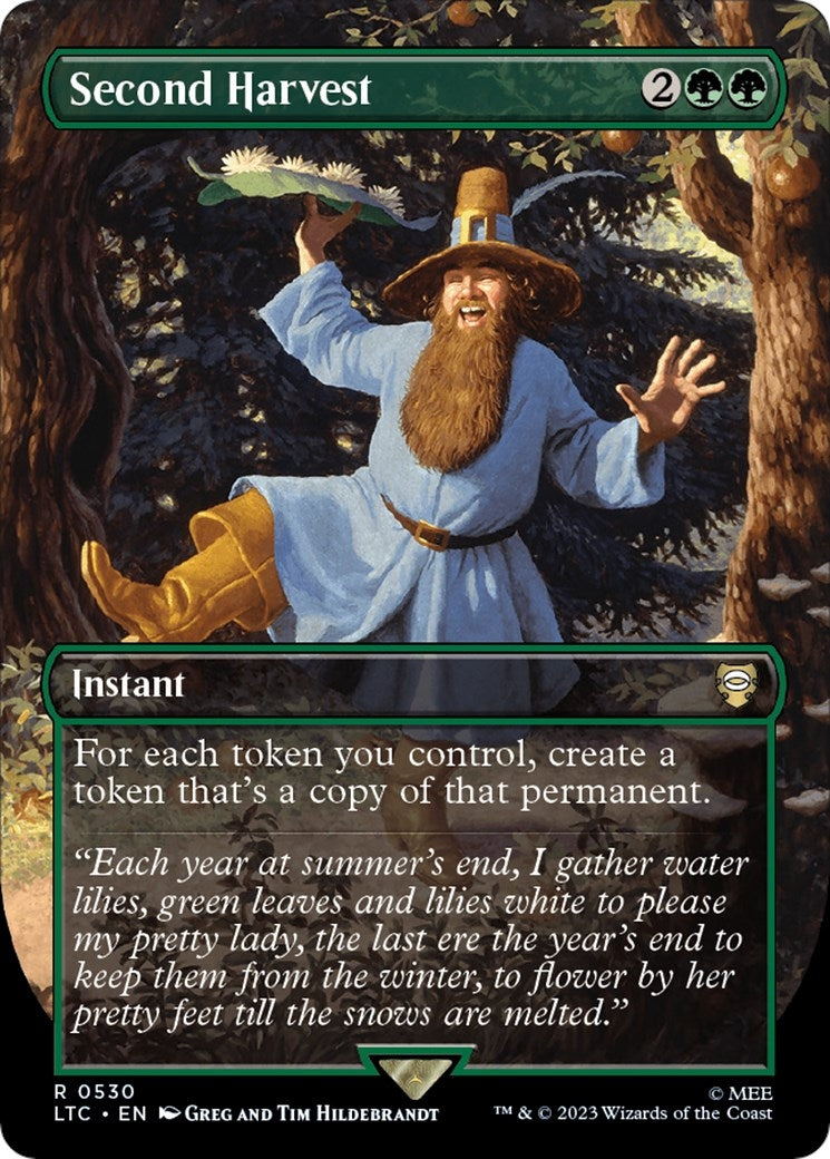 Image for Second Harvest (Borderless) (530) [The Lord of the Rings: Tales of Middle-earth] - Magic: The Gathering