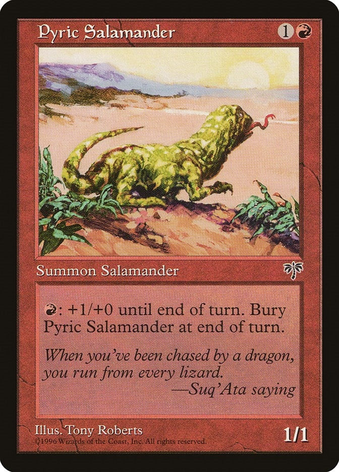 Image for Pyric Salamander [Mirage] - Magic: The Gathering