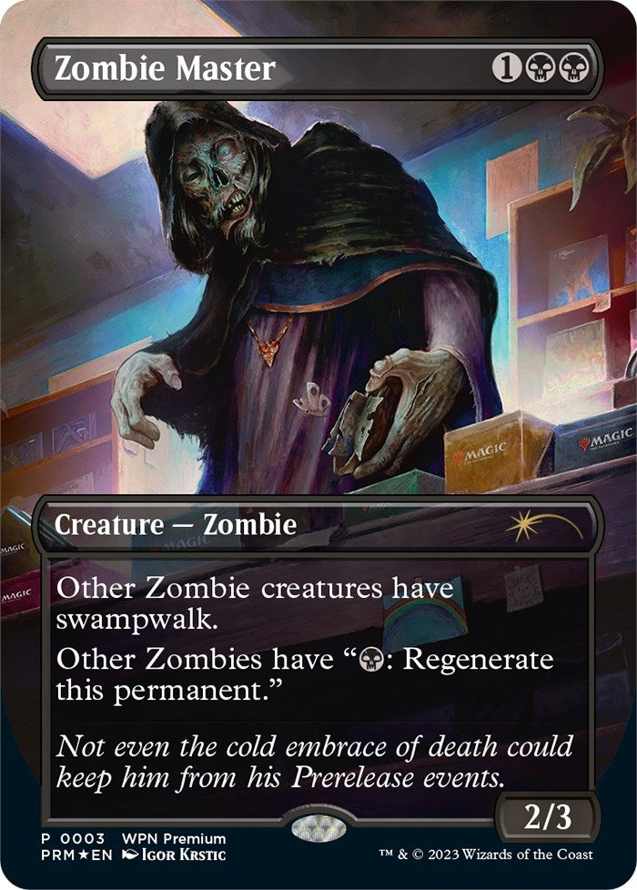 Image for Zombie Master (3) [WPN & Gateway Promos] - Magic: The Gathering