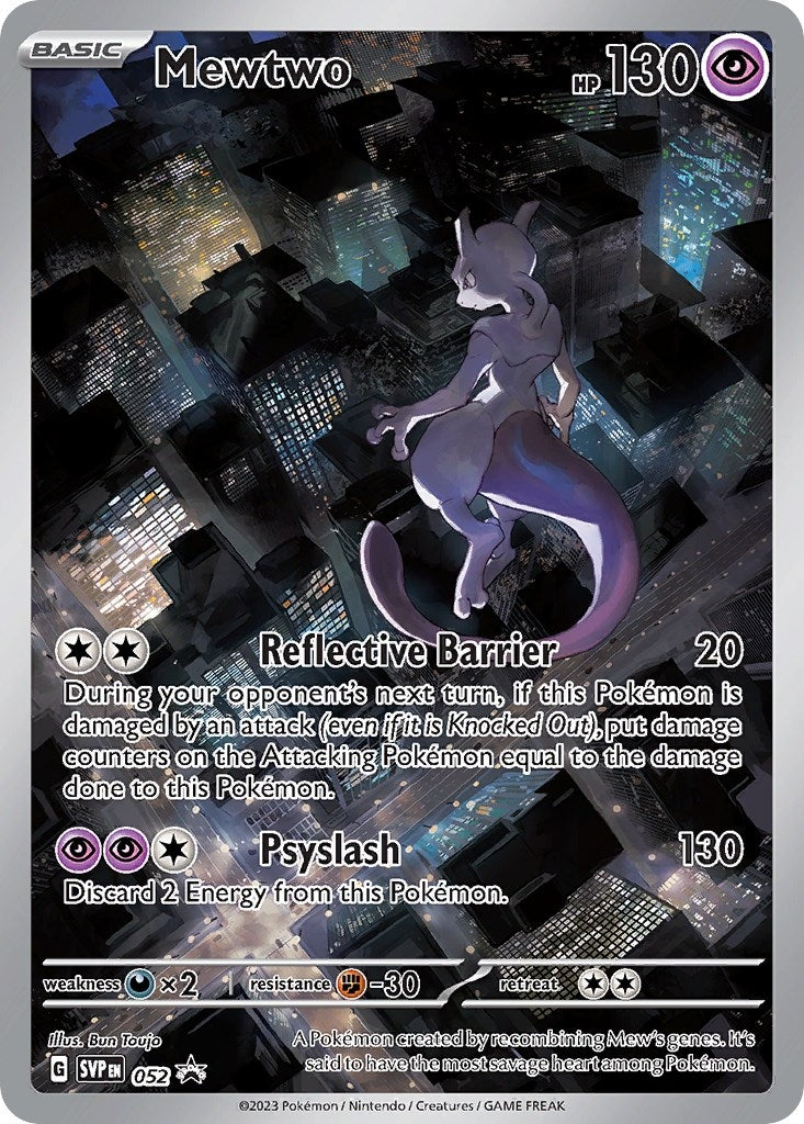 Image for Mewtwo - 052 (052) [SV: Scarlet & Violet Promo Cards] - Pokemon