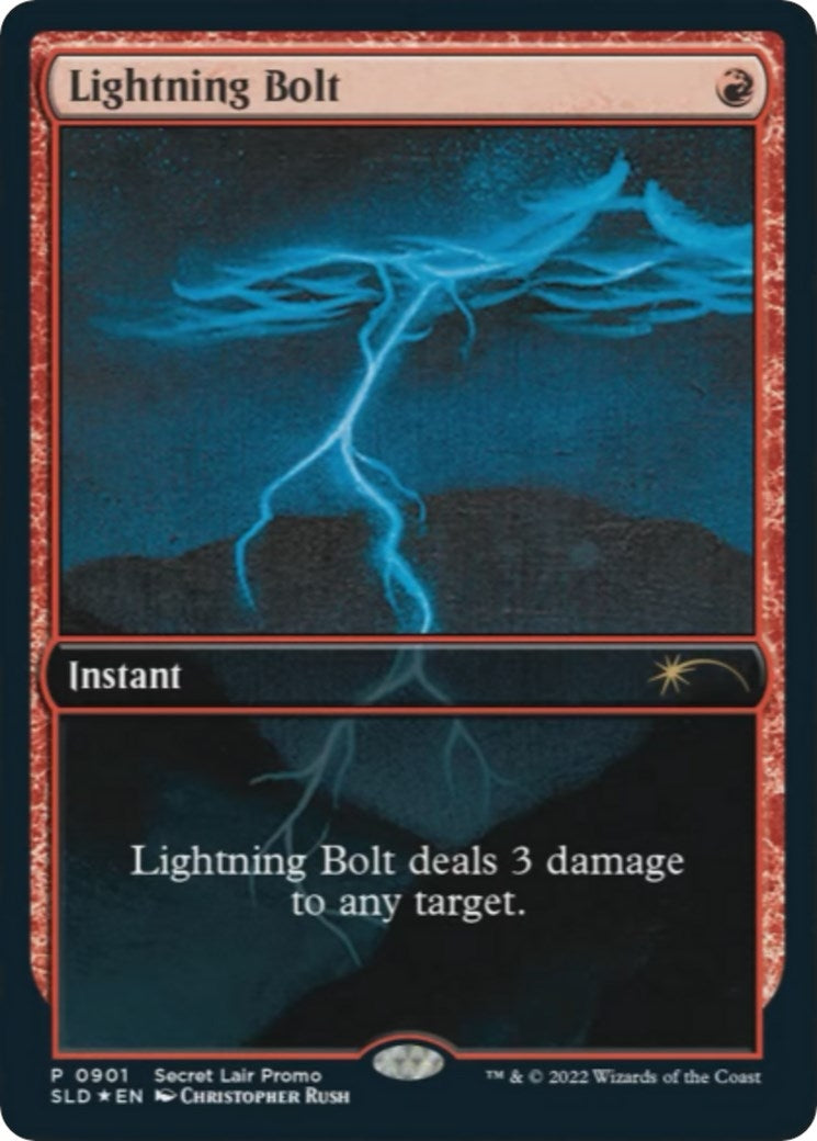 Image for Lightning Bolt (0901) (901) [Secret Lair Drop Series] - Magic: The Gathering
