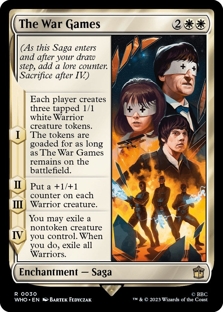 Image for The War Games (30) [Universes Beyond: Doctor Who] - Magic: The Gathering