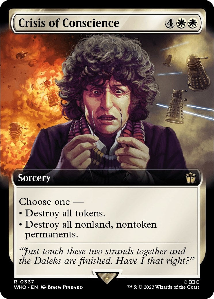 Image for Crisis of Conscience (Extended Art) (337) [Universes Beyond: Doctor Who] - Magic: The Gathering