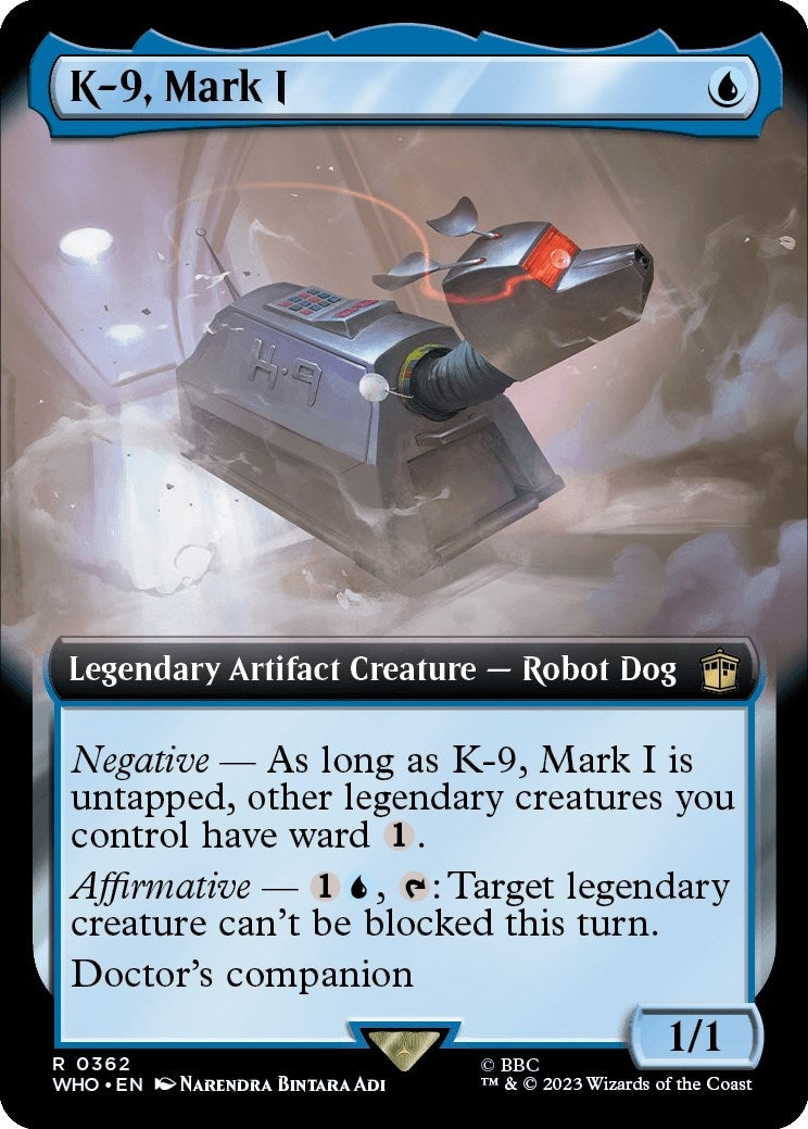 Image for K-9, Mark I (Extended Art) (362) [Universes Beyond: Doctor Who] - Magic: The Gathering