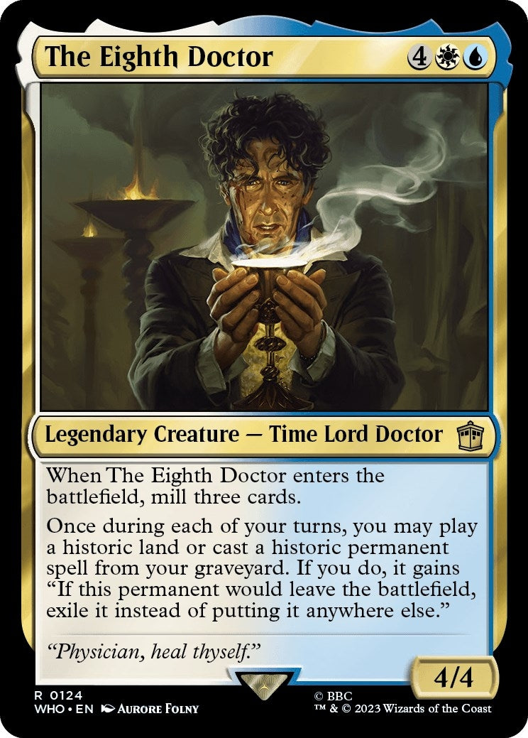 Image for The Eighth Doctor (124) [Universes Beyond: Doctor Who] - Magic: The Gathering