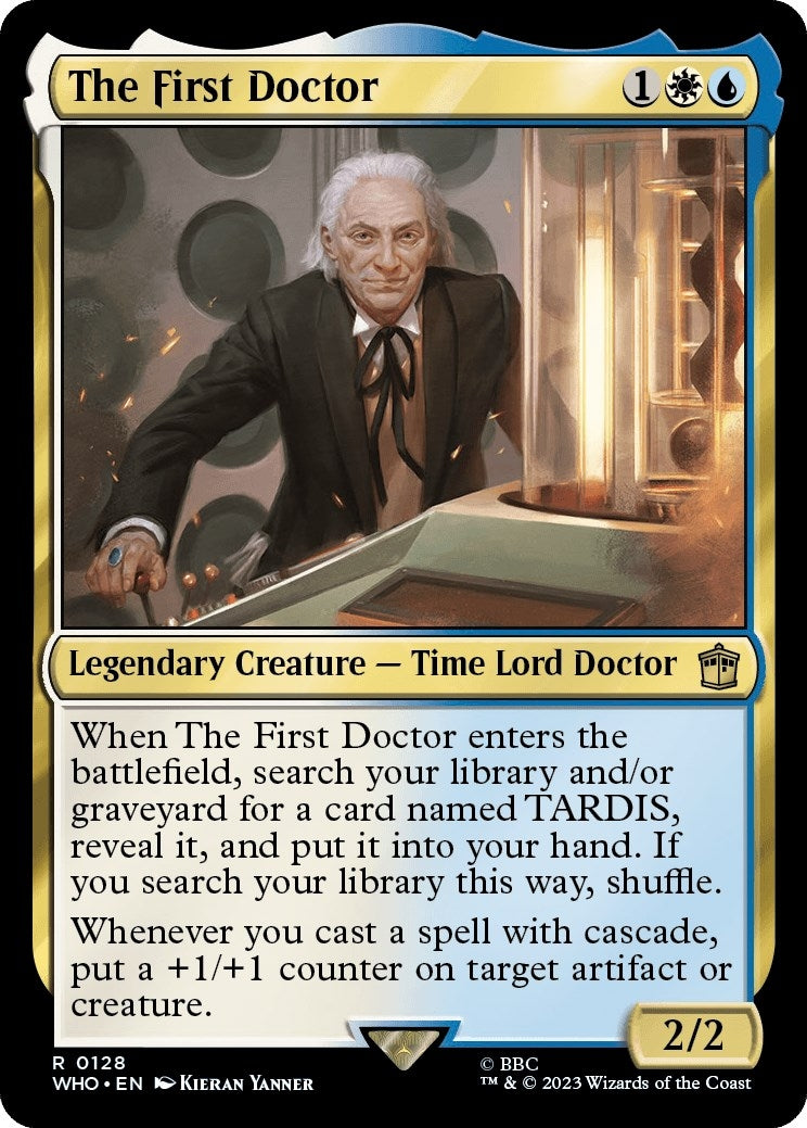 Image for The First Doctor (128) [Universes Beyond: Doctor Who] - Magic: The Gathering