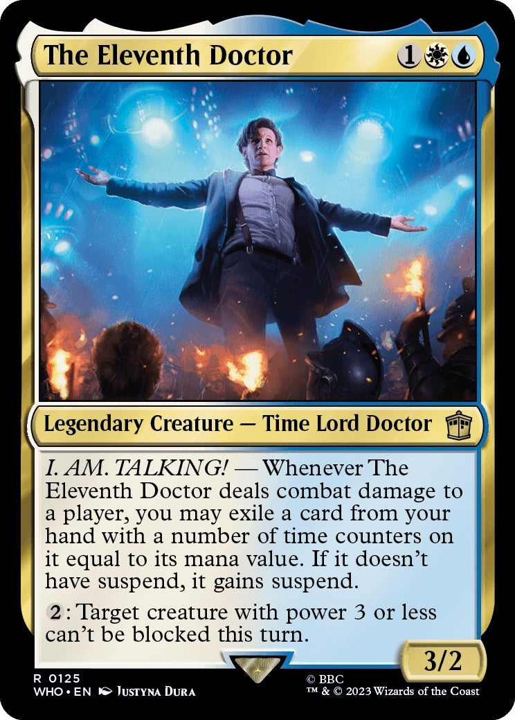 Image for The Eleventh Doctor (125) [Universes Beyond: Doctor Who] - Magic: The Gathering