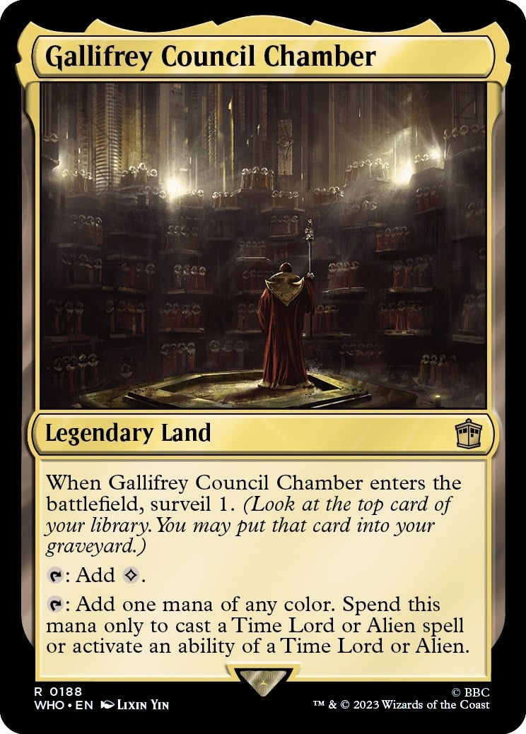 Image for Gallifrey Council Chamber (188) [Universes Beyond: Doctor Who] - Magic: The Gathering