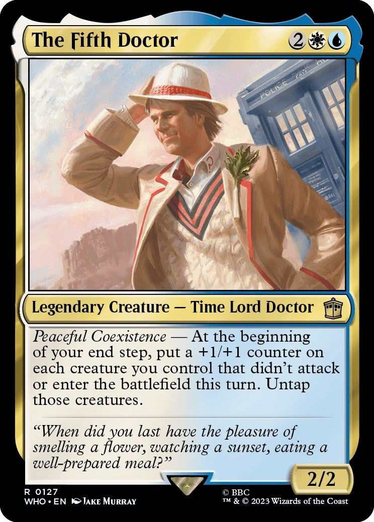 Image for The Fifth Doctor (127) [Universes Beyond: Doctor Who] - Magic: The Gathering