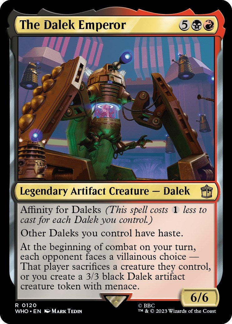 Image for The Dalek Emperor (120) [Universes Beyond: Doctor Who] - Magic: The Gathering