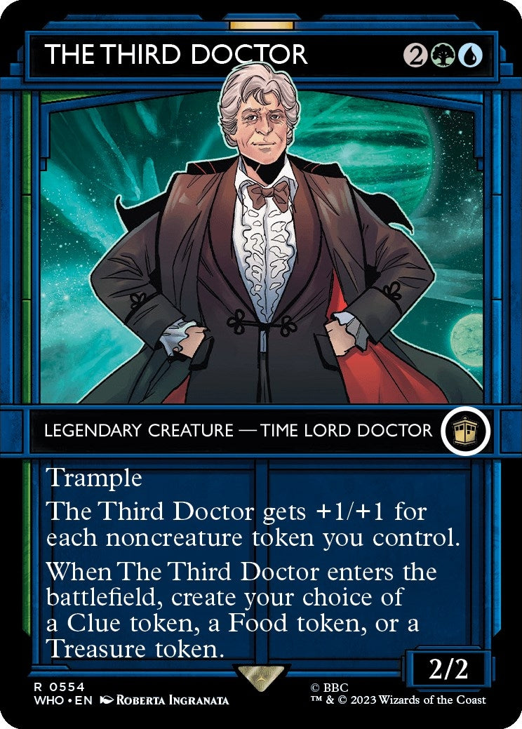 Image for The Third Doctor (Showcase) (554) [Universes Beyond: Doctor Who] - Magic: The Gathering