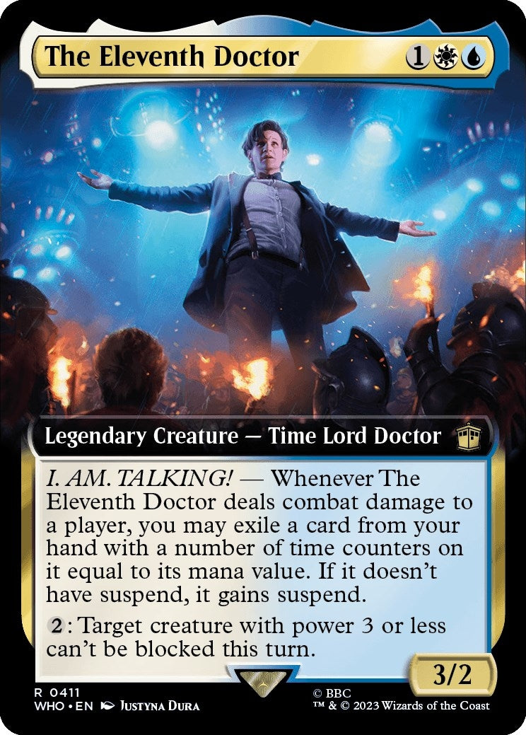 Image for The Eleventh Doctor (Extended Art) (411) [Universes Beyond: Doctor Who] - Magic: The Gathering