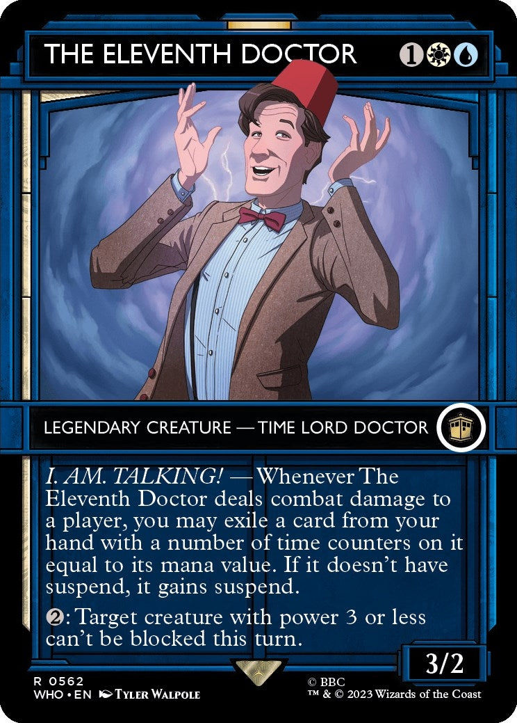 Image for The Eleventh Doctor (Showcase) (562) [Universes Beyond: Doctor Who] - Magic: The Gathering