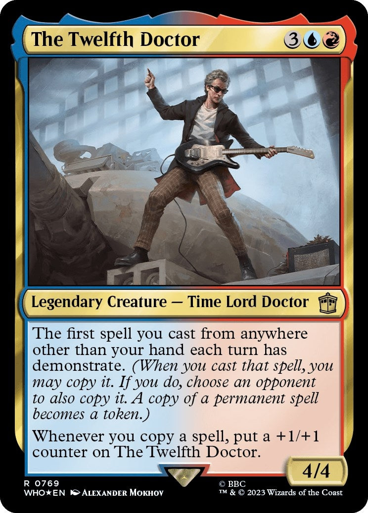 Image for The Twelfth Doctor (Surge Foil) (769) [Universes Beyond: Doctor Who] - Magic: The Gathering