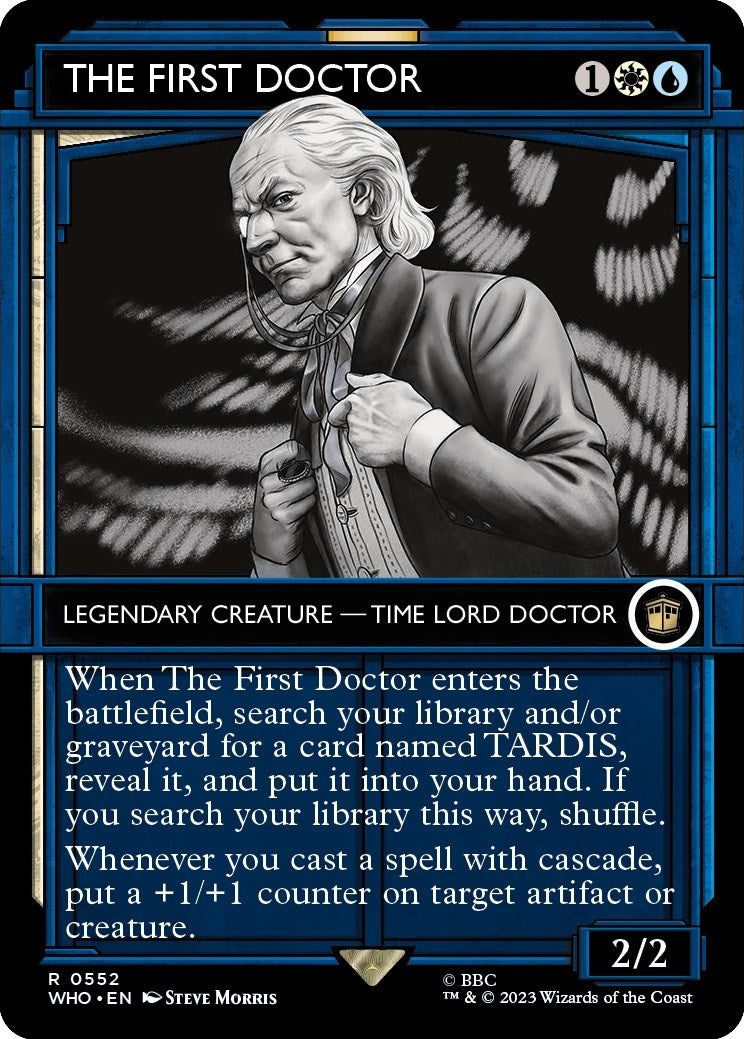 Image for The First Doctor (Showcase) (552) [Universes Beyond: Doctor Who] - Magic: The Gathering