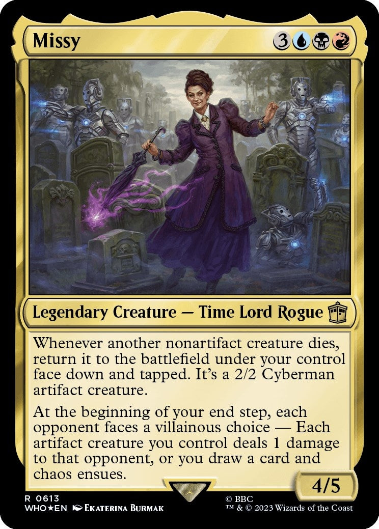 Image for Missy (Surge Foil) (613) [Universes Beyond: Doctor Who] - Magic: The Gathering