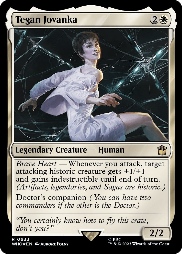 Image for Tegan Jovanka (Surge Foil) (633) [Universes Beyond: Doctor Who] - Magic: The Gathering