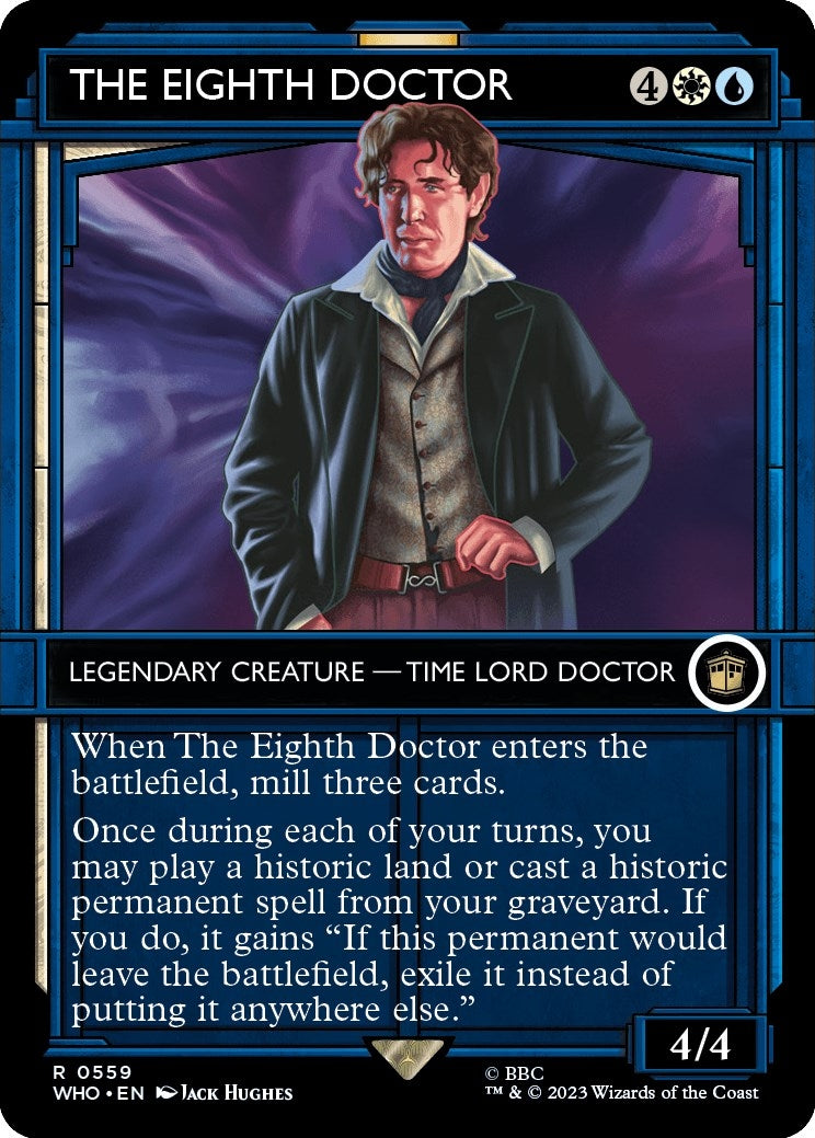 Image for The Eighth Doctor (Showcase) (559) [Universes Beyond: Doctor Who] - Magic: The Gathering