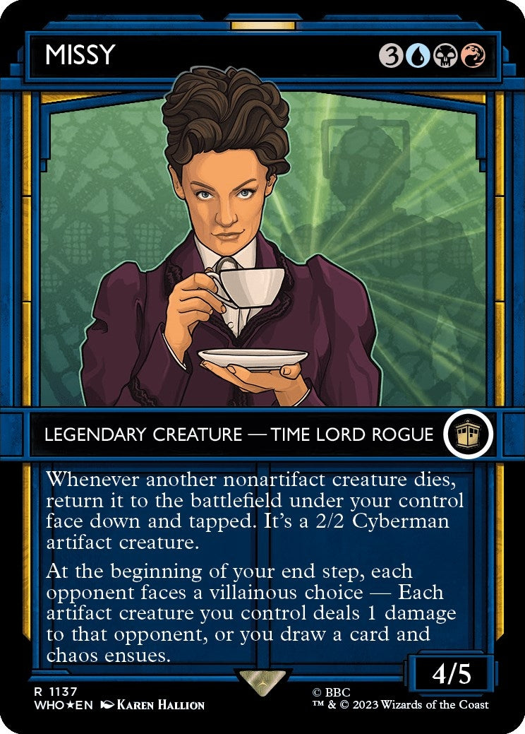 Image for Missy (Showcase) (Surge Foil) (1137) [Universes Beyond: Doctor Who] - Magic: The Gathering