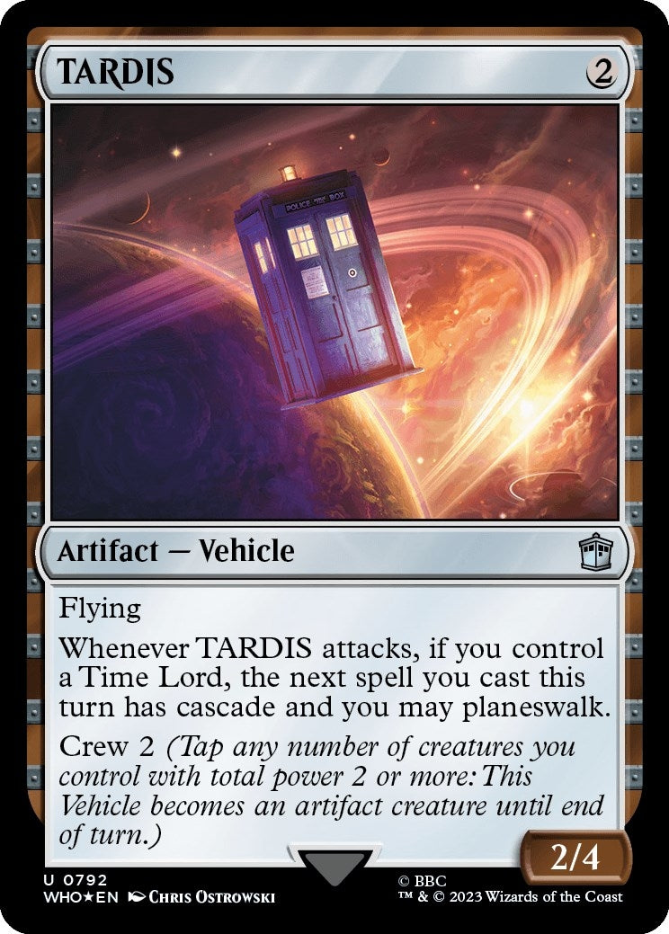Image for TARDIS (Surge Foil) (792) [Universes Beyond: Doctor Who] - Magic: The Gathering