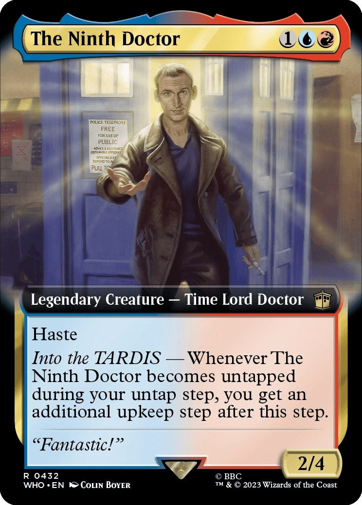 Image for The Ninth Doctor (Extended Art) (432) [Universes Beyond: Doctor Who] - Magic: The Gathering