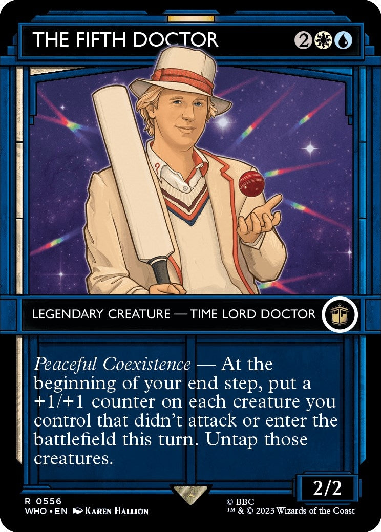 Image for The Fifth Doctor (Showcase) (556) [Universes Beyond: Doctor Who] - Magic: The Gathering