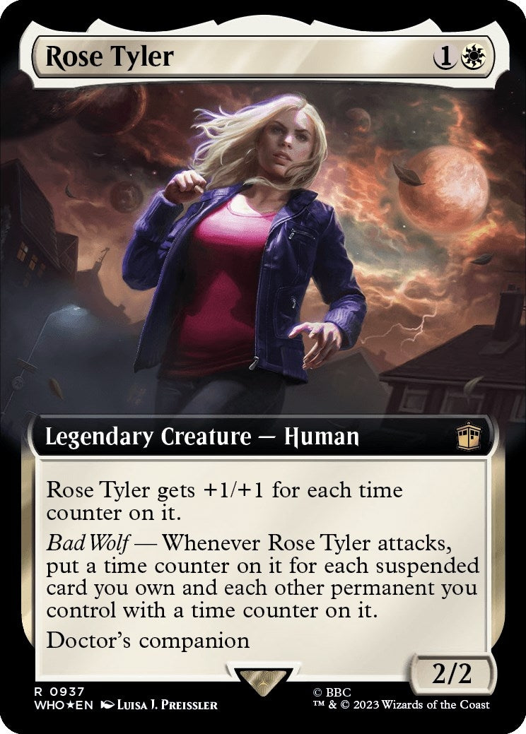 Image for Rose Tyler (Extended Art) (Surge Foil) (937) [Universes Beyond: Doctor Who] - Magic: The Gathering