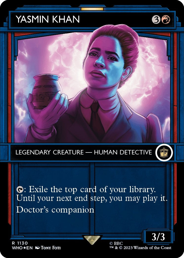 Image for Yasmin Khan (Showcase) (Surge Foil) (1130) [Universes Beyond: Doctor Who] - Magic: The Gathering