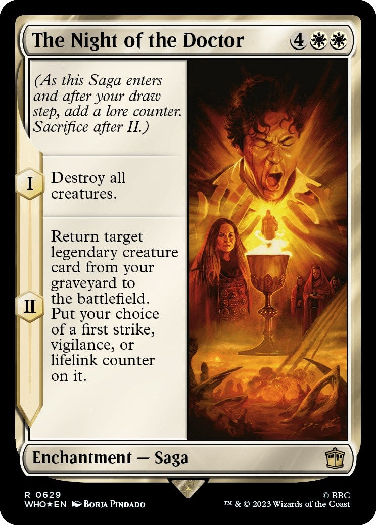 Image for The Night of the Doctor (Surge Foil) (629) [Universes Beyond: Doctor Who] - Magic: The Gathering